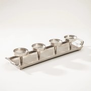 Świecznik Silver Line 49x12x8 cm