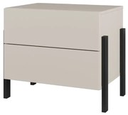 Szafka nocna JUKON 2S 55cm kaszmirowa HELVETIA