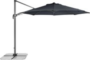 Derby RAVENNA 330 cm – duży ogrodowy parasol z wysięgnikiem i boczną nogą - Towar z drobną wadą (S300)