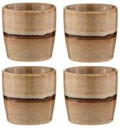 Jasnobrązowe porcelanowe kubki na espresso zestaw 4 szt. 350 ml Haven – Ladelle