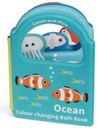 Zabawka interaktywna Colour changing bath book Ocean – Rex London