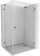 Mexen Lunar-F L kabina prysznicowa składana prawa 100 x 90 cm, transparent, gun metal - 836L-100-090-95-00-P