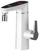 Przepływowy podgrzewacz wody 3000W/230V IPX4 z wyświetlaczem LED, biały