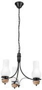 Brilagi - LED Żyrandol na łańcuchu COTTAGE 3xE14/40W/230V buk/biały