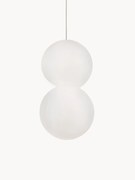Lampa wisząca ze szkła i betonu Zero