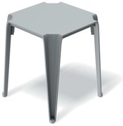 Stolik ogrodowy Lottie Gray 39,6 x 39,6 cm FERNE