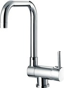 New Oslo chromowana bateria zlewozmywakowa z odchylanym wylewką 'specjalna do okna' - Essebagno