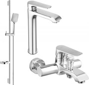 Mexen Pecos DS62 zestaw wannowy, chrom - 72713DS62-00