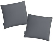 Zestaw 2 poduszek ogrodowych CALINO 45x45 cm, ciemnoszary