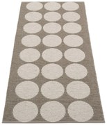 Brązowo-beżowy chodnik odpowiedni na zewnątrz 70x160 cm Hugo Walnut Linen – Pappelina