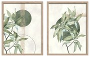 Obrazy zestaw 2 szt. 30x40 cm Green – Styler