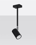 Plafon NORANO czarny SOLLUX  LIGHTING