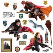 Dekoracja samoprzylepna Harry Potter Quidditch, 30 x 30 cm