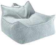 Miętowy sztruksowy dziecięcy worek do siedzenia Chair – Wigiwama