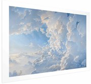 Plakat Obrazy na niebie 60x40 cm bez ramy z marginesem ARTGEIST B