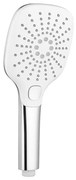 Sapho - Ręczna słuchawka prysznicowa z przyciskiem, chrom błyszczący
