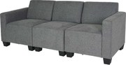Modułowa sofa 3-osobowa Moncalieri,  szary