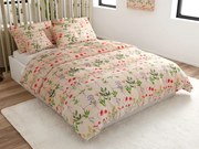 PrzytulneMieszkanie.pl PrzytulneMieszkanie.pl Bawełniana pościel HERBAR BLEND beżowa Rozmiar pościeli: 70 x 90 cm | 140 x 220 cm