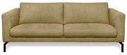 Musztardowa sofa 216 cm Gomero – Scandic