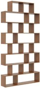 Minimalistyczny Regał Wiszący Lub Stojący W Kolorze Orzech L6-Z20