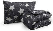 Zestaw całorocznej kołdry 140x200 cm z włókna silikonowego z poduszką 70x90 cm DREAM STAR