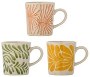 Kamionkowe filiżanki do cappuccino zestaw 3 szt. 205 ml Fauni – Bloomingville