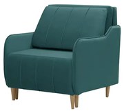 Fotel z funkcją spania BEST Turkusowy