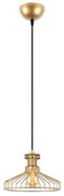 Lampa wisząca w kolorze złota z metalowym kloszem ø 23 cm Events – Opviq lights