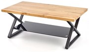 Ława XENA PROSTOKĄT 110x60 dąb naturalny HALMAR