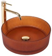 Umywalka nablatowa Rea Suri Brown