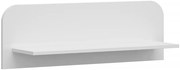 Biała nowoczesna półka ścienna 90 cm A3-G04