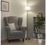 Brilagi - Lampa stojąca LED CERIA 1xE27/40W/230V śr. 25 cm biała/matowy chrom