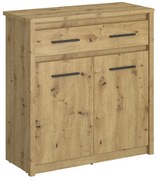 Dwudrzwiowa komoda z szufladą dąb artisan R2-Z53