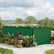 GFP 119 x 195 x 77 cm Grządka podwyższona, zielony - (GFPV00347)