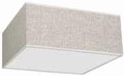 Lampa sufitowa, kwadratowa, pojedyncza LINO BIEL / LEN 2xE27