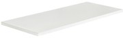 Półka metalowa do szafy biurowej, 900 x 20 x 360 mm, biała