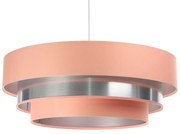 Lampa wisząca TRIO MIX różowa/srebrna BPS KONCEPT