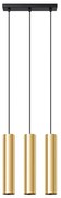 Sollux SL.1201 - Żyrandol na lince LAGOS 3xGU10/10W/230V złoty