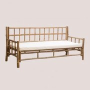 Sofa Ogrodowa 3-osobowa Z Bambusa Nui Bambus - Sklum