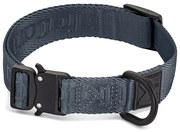 Ciemnoszara obroża w rozmiarze S/M długość 32 cm Modena Asphalt S/SM – MiaCara
