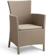 Krzesło polirattanowe MONTANA cappuccino