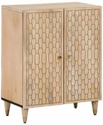 Rustykalna komoda z rzeźbionymi frontami - Nolen 3X