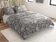 PrzytulneMieszkanie.pl PrzytulneMieszkanie.pl Pościel z mikrofibry FILTO szara Rozmiar pościeli: 70 x 90 cm | 140 x 220 cm