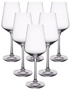 Crystalex 6-częściowy komplet kieliszków na białe wino SANDRA, 0,25 l, 250 ml