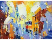 Obraz 100x70 cm Town – Wallity
