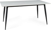 Stół RION 160x90 biały/czarny mat SIGNAL