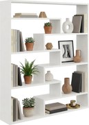 Skandynawski Regał Biały Wiszący Lub Stojący Dąb W1-P20