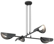 Czarna nowoczesna lampa wisząca - D168 R3-N72