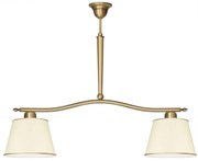 Mosiężny żyrandol dwuramienny YA-S2L