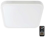 LED Plafon łazienkowy z czujnikiem LED/36W/230V IP44 4000K 42x42 cm+pilot